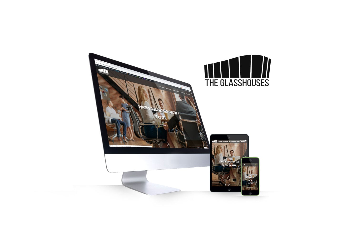 The Glasshouses iPLANiT Awesome site Design and Creative Digital