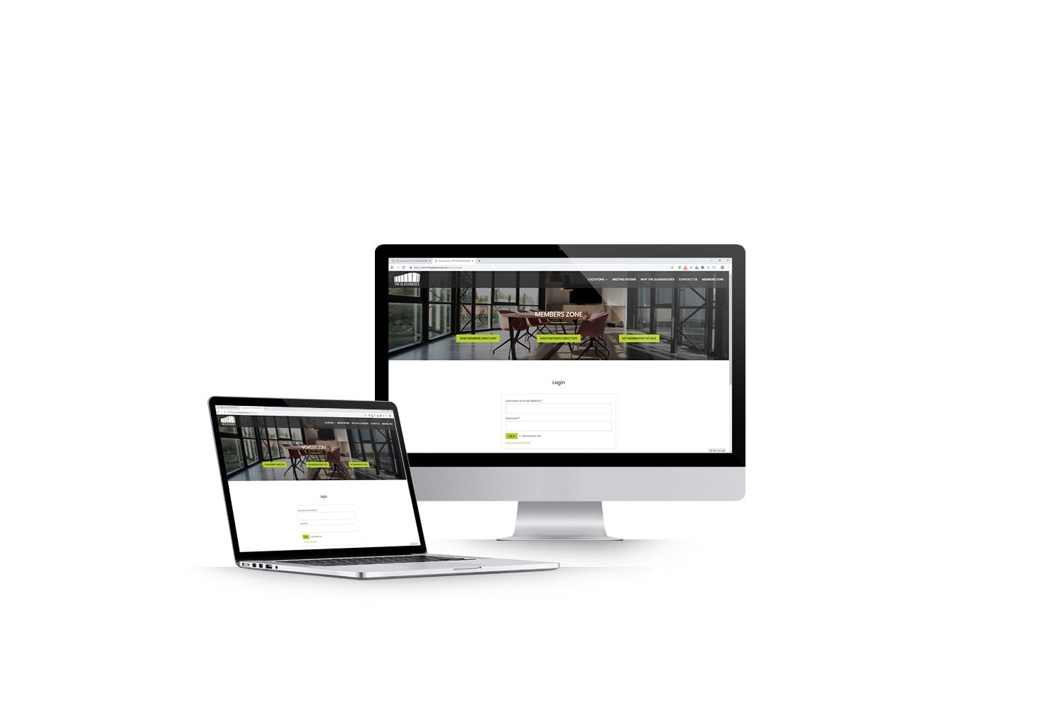 The Glasshouses iPLANiT Awesome site Design and Creative Digital